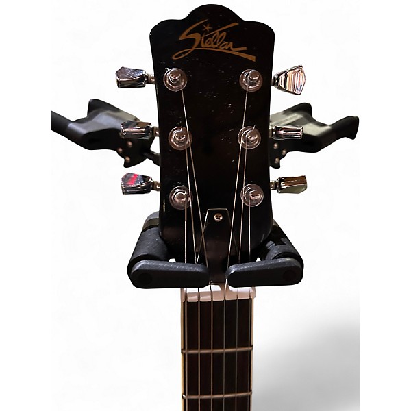 Used Stellar HOLLOWBODY Blue Hollow Body Electric Guitar