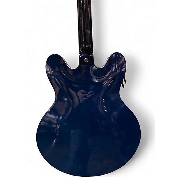 Used Stellar HOLLOWBODY Blue Hollow Body Electric Guitar