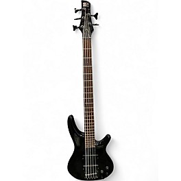 Used Ibanez SR885BK Black Electric Bass Guitar