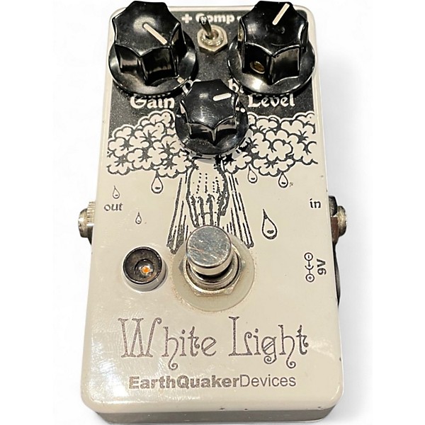 Used EarthQuaker Devices White Light Overdrive Effect Pedal