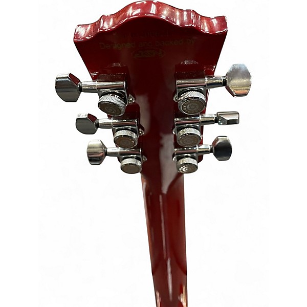 Used Firefly Classic Green Sunburst Solid Body Electric Guitar