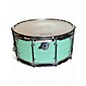 Used Pork Pie USA 14X6.5 Aluminum Seafoam Green Drum thumbnail