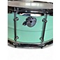 Used Pork Pie USA 14X6.5 Aluminum Seafoam Green Drum