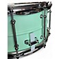 Used Pork Pie USA 14X6.5 Aluminum Seafoam Green Drum