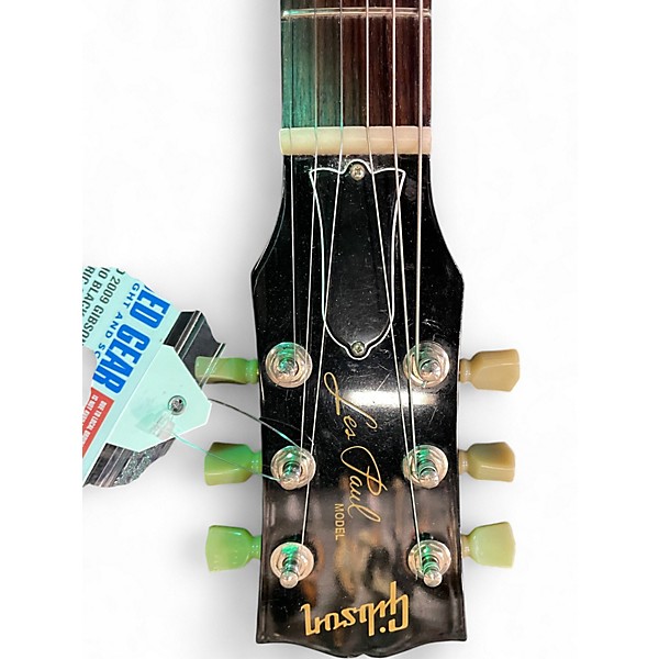 Used 2009 Gibson Les Paul Studio Black Solid Body Electric Guitar