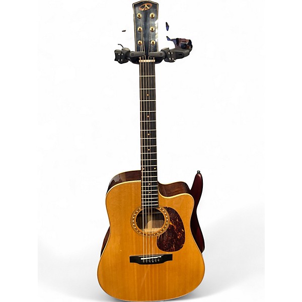 Used Bedell Performance TBCE28G Dreadnought Cutaway Natural Acoustic Electric Guitar