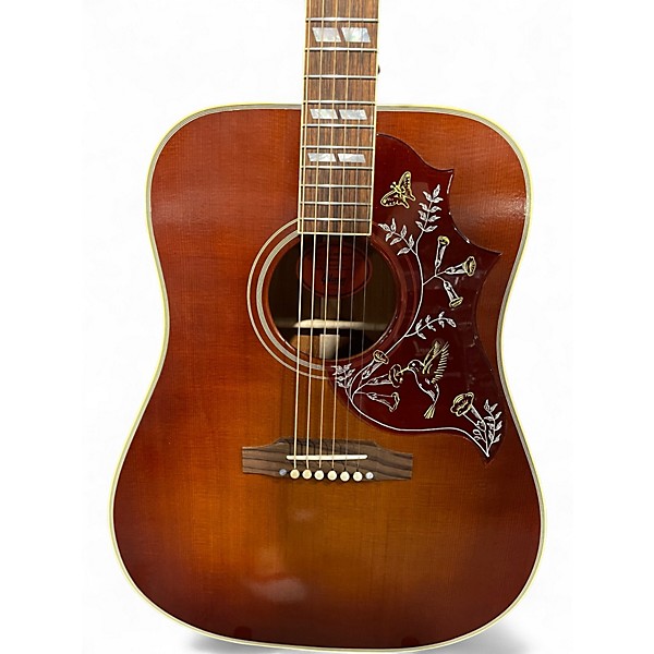 Used 2023 Gibson 1960 Humminbird Fixed Bridge VOS Heritage Cherry Acoustic Guitar
