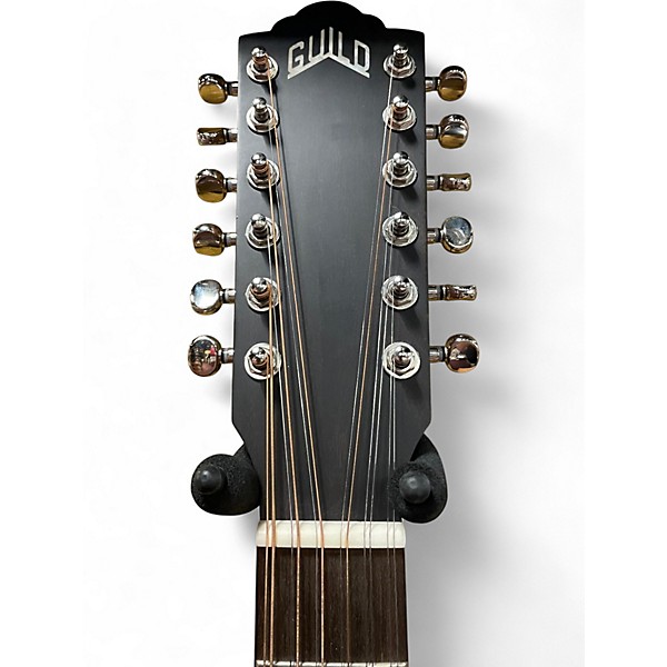 Used Guild F2512E Natural 12 String Acoustic Electric Guitar