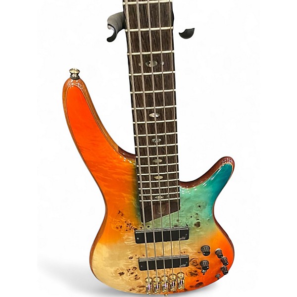 Used Ibanez SR1605DW AUTUMN SUNSET SKY Electric Bass Guitar