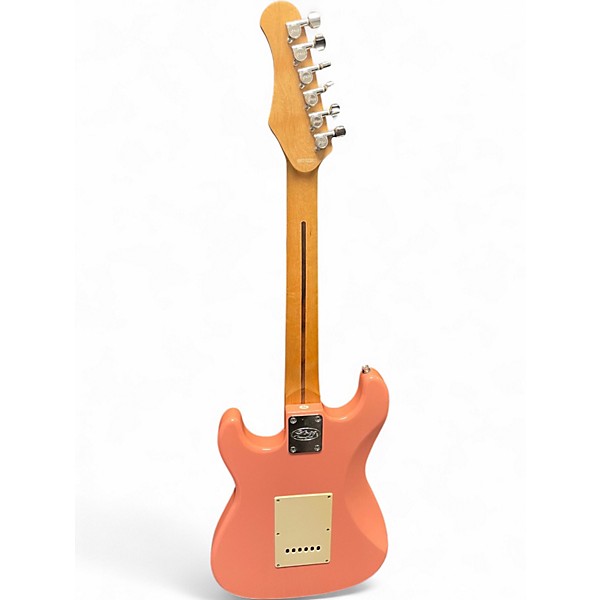 Used Stagg S300 Pink Solid Body Electric Guitar