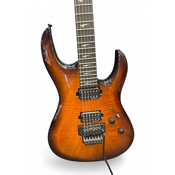 Used Lag Guitars ARKANE 200 Trans Brown Solid Body Electric Guitar