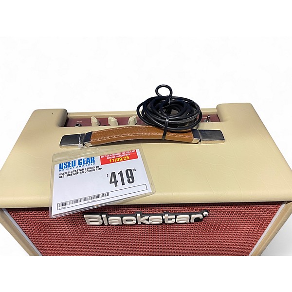 Used Blackstar STUDIO 10 6L6 Tube Guitar Combo Amp