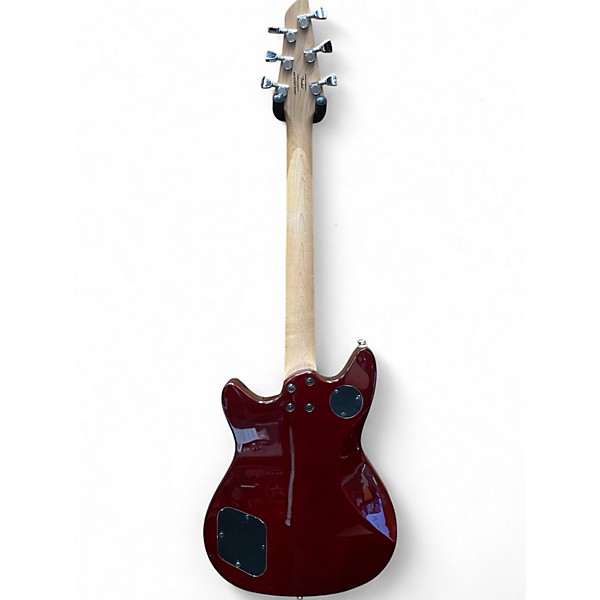 Used Squier M80 Metallic Red Solid Body Electric Guitar