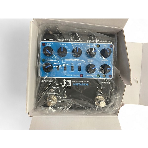 Used 2020s Goat Designs Blue series Sustainor Guitar Preamp
