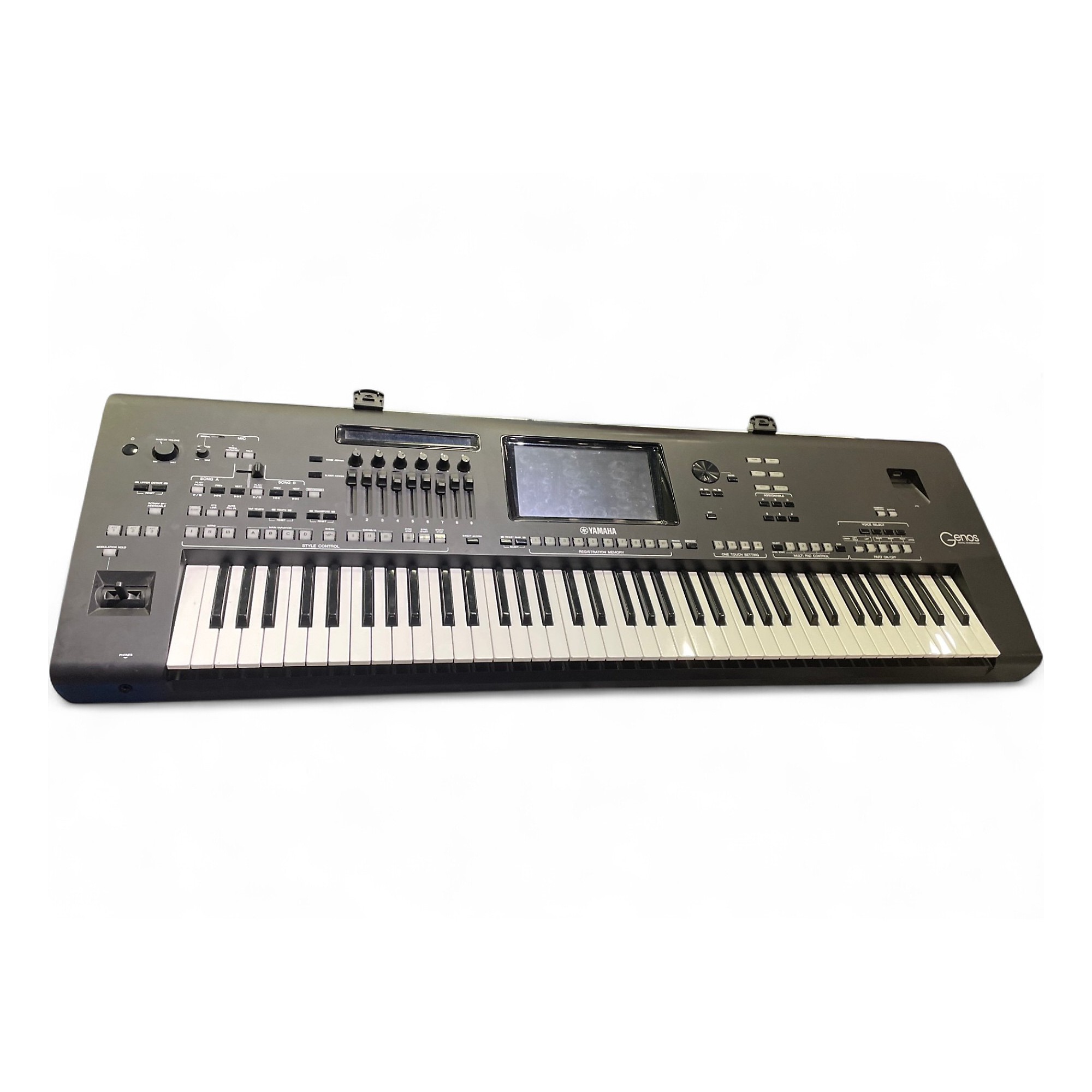Used Yamaha GENOS 76 Key Keyboard Workstation | Guitar Center