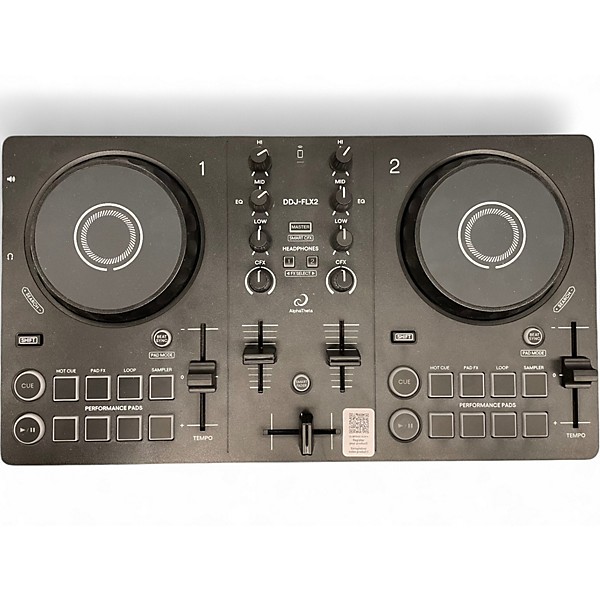 Used AlphaTheta DDJ FLX2 DJ Controller