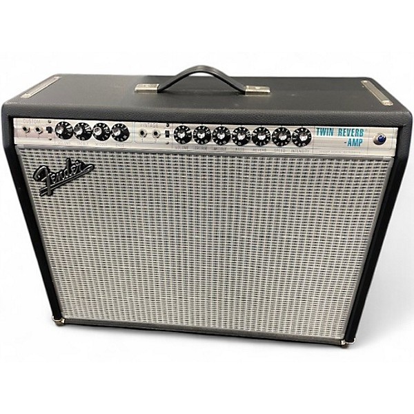 Used Fender 1968 Custom Twin Reverb 85W 2x12 Tube Guitar Combo Amp