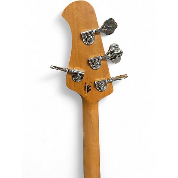 Used Ernie Ball Music Man Sting Ray SS White Electric Bass Guitar