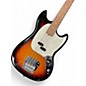 Used Fender Mustang Bass 2 Color Sunburst Electric Bass Guitar