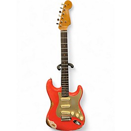 Used Fender CUSTOM SHOP LTD HVY RELIC 59 STRAT ROASTED RED Solid Body Electric Guitar