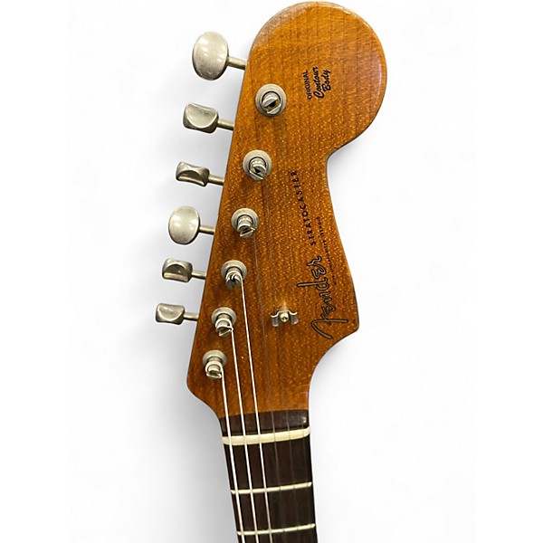 Used Fender CUSTOM SHOP LTD HVY RELIC 59 STRAT ROASTED RED Solid Body Electric Guitar