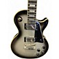 Used Epiphone Les Paul Custom Pro Black and Silver Solid Body Electric Guitar