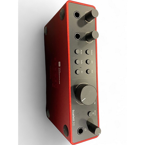 Used Focusrite Scarlett 2i2 Gen 4 Audio Interface