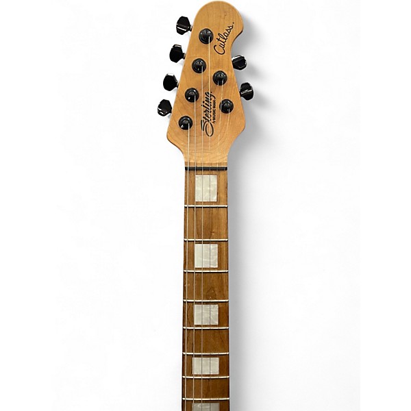 Used Sterling by Music Man CT50XHSS Alpine White Solid Body Electric Guitar