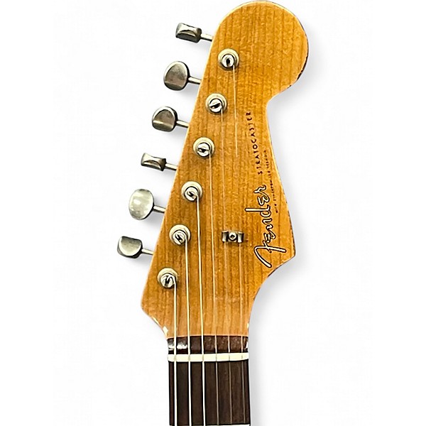 Used 2019 Fender Limited Heavy Relic 1959 Stratocaster Roasted 3 Color Sunburst Solid Body Electric Guitar