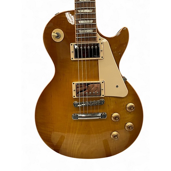 Used 2018 Gibson Les Paul Traditional unburst Solid Body Electric Guitar