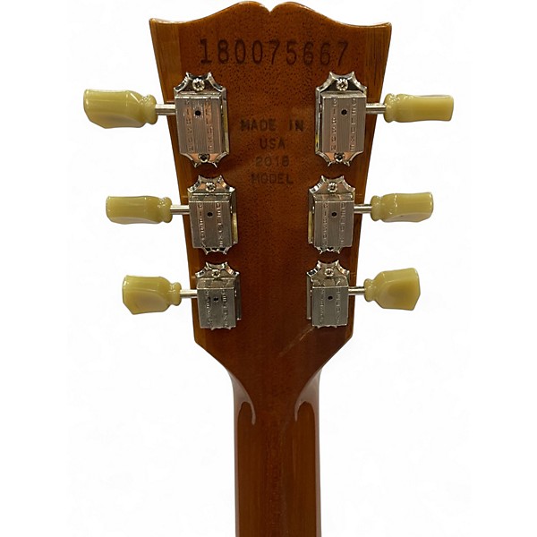 Used 2018 Gibson Les Paul Traditional unburst Solid Body Electric Guitar