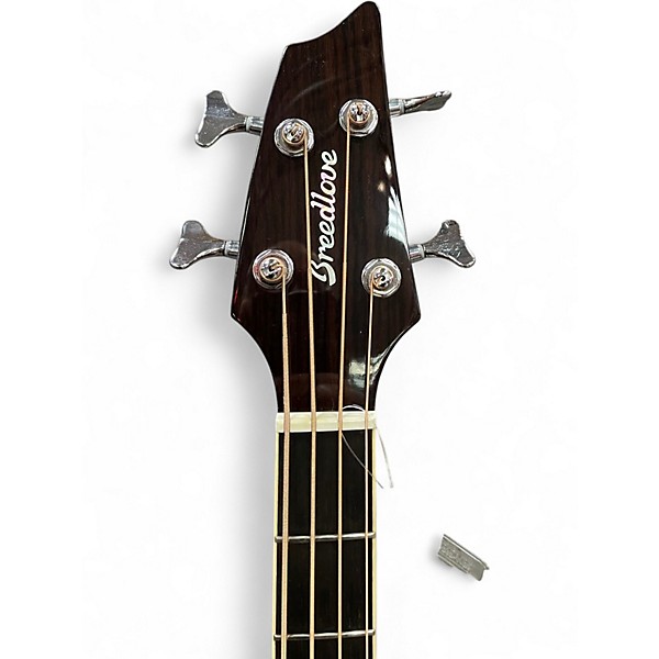 Used Breedlove Studio Bass Natural Acoustic Bass Guitar