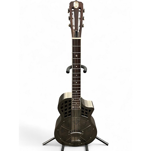 Used Republic Highway 61 Copper Acoustic Guitar