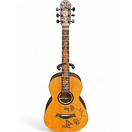 Used Blueberry Butterfly Natural Acoustic Guitar