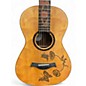Used Blueberry Butterfly Natural Acoustic Guitar