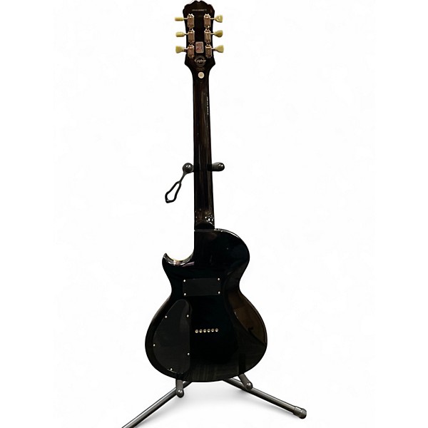 Used Epiphone Blueshawk Deluxe Trans Black Hollow Body Electric Guitar