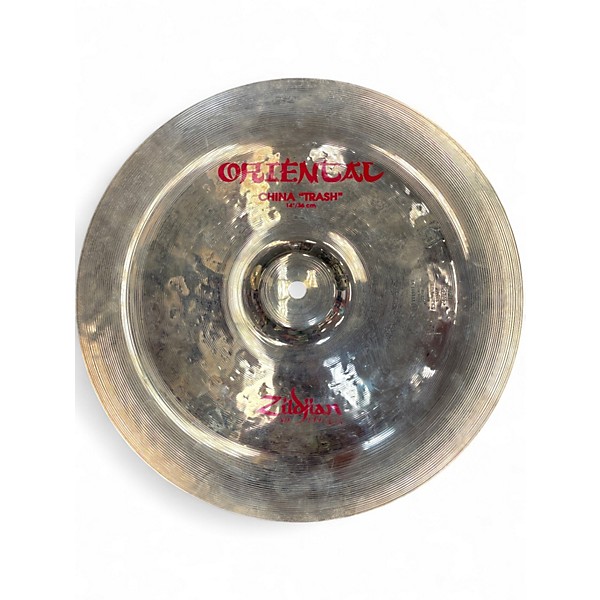 Used Zildjian 14in Oriental China Trash Cymbal