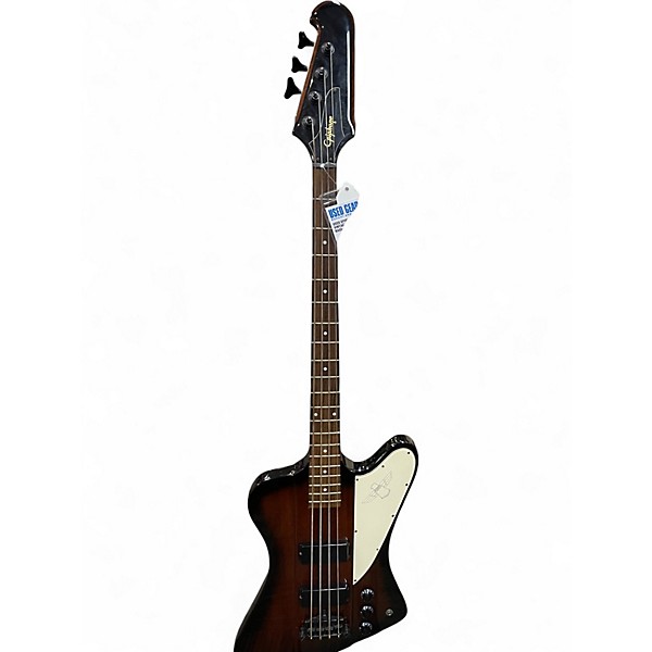 Used Epiphone Thunderbird IV Vintage Sunburst Electric Bass Guitar