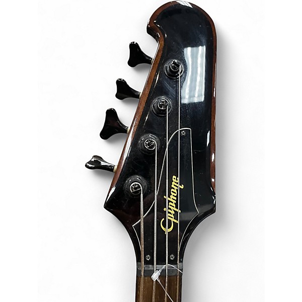 Used Epiphone Thunderbird IV Vintage Sunburst Electric Bass Guitar