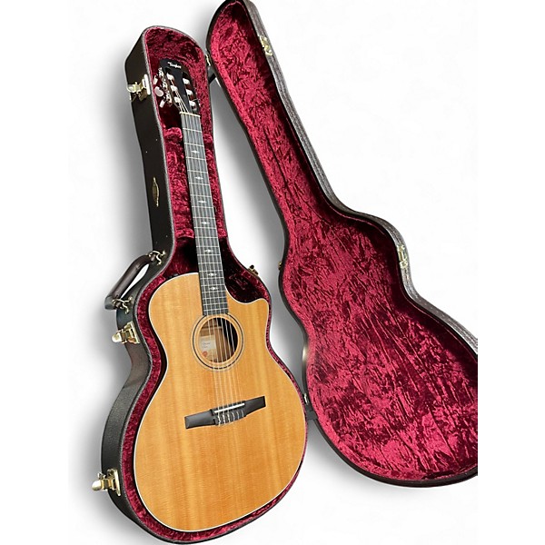 Used Taylor 314CEN Natural Classical Acoustic Electric Guitar