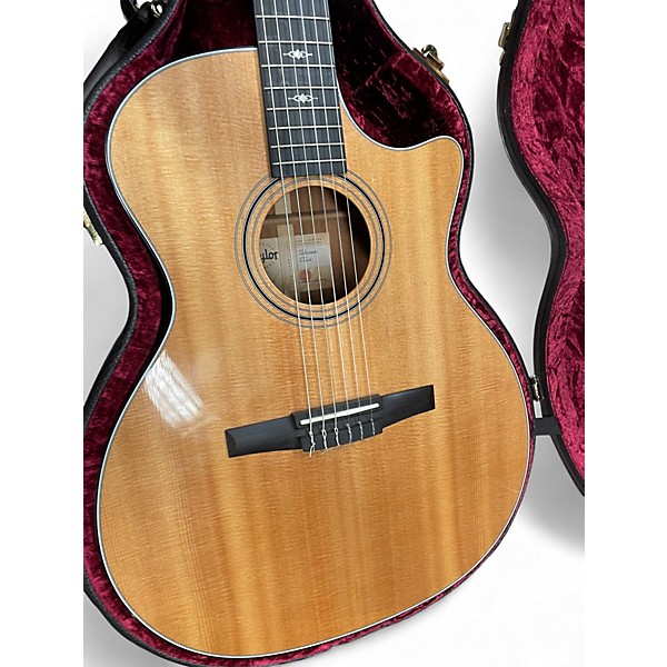 Used Taylor 314CEN Natural Classical Acoustic Electric Guitar