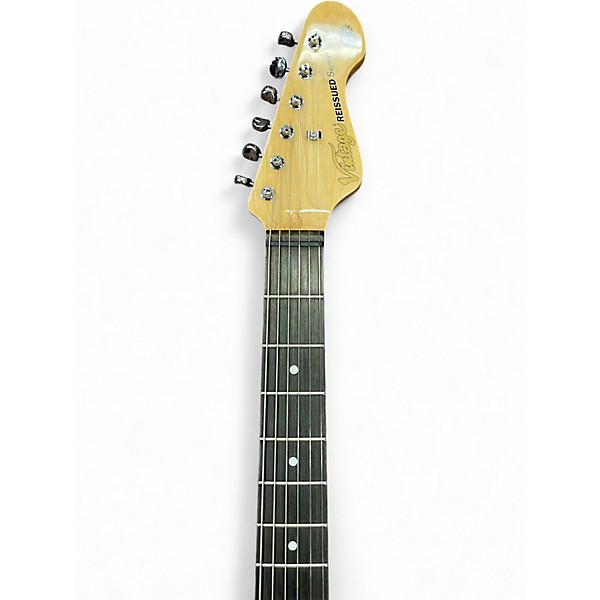 Used Vintage ReIssued Series V62 ASH BLONDE Solid Body Electric Guitar