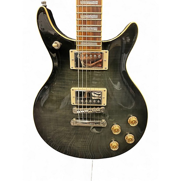 Used Epiphone DC Pro Midnight Ebony Solid Body Electric Guitar