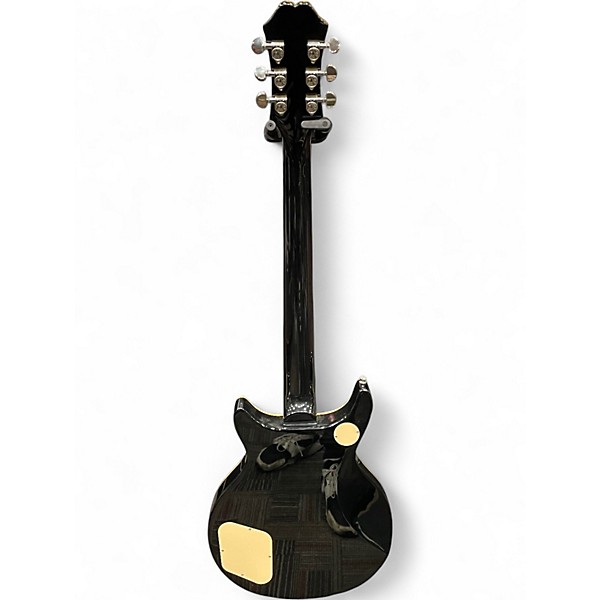 Used Epiphone DC Pro Midnight Ebony Solid Body Electric Guitar