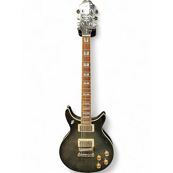 Used Epiphone DC Pro Midnight Ebony Solid Body Electric Guitar
