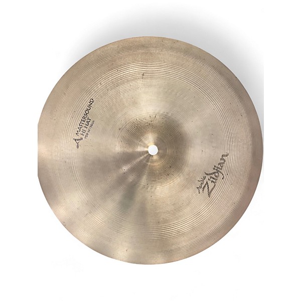 Used Zildjian 14in avedis mastersound hi hat pair Cymbal
