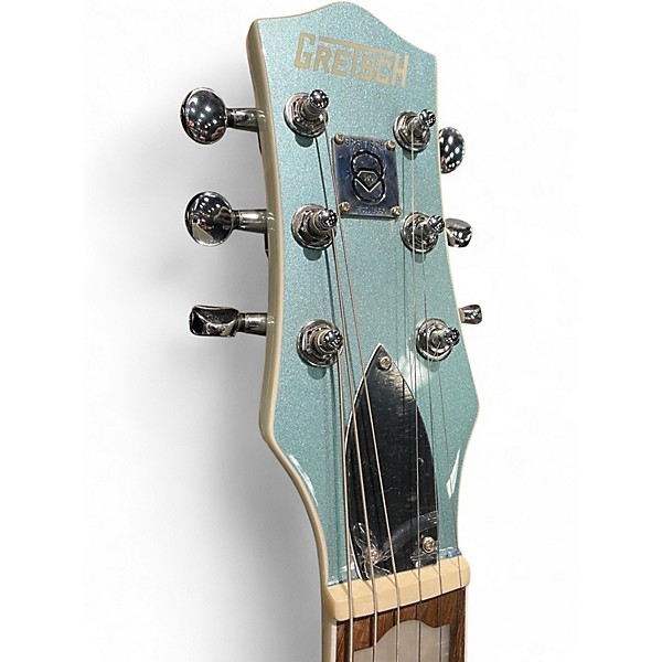 Used 2023 Gretsch Guitars 140th Anniversary Electromatic Jet G5230T FT w/ Bigsby Stone/Pearl Platinum Solid Body Electric ...