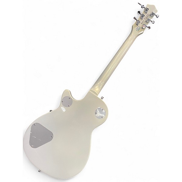 Used 2023 Gretsch Guitars 140th Anniversary Electromatic Jet G5230T FT w/ Bigsby Stone/Pearl Platinum Solid Body Electric ...