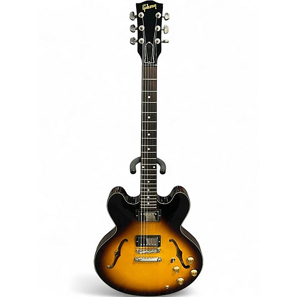 Used Gibson ES335 Studio Vintage Sunburst Solid Body Electric Guitar