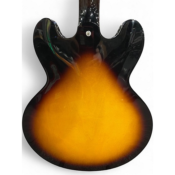 Used Gibson ES335 Studio Vintage Sunburst Solid Body Electric Guitar